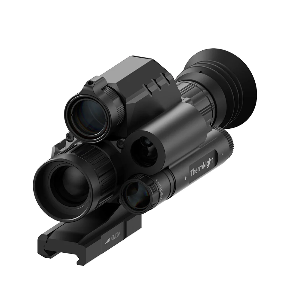 TNC225R - ThermNight Thermal & Night Vision Multispectral Scope with Laser Rangefinder and Ballistic Calculator - Image 5