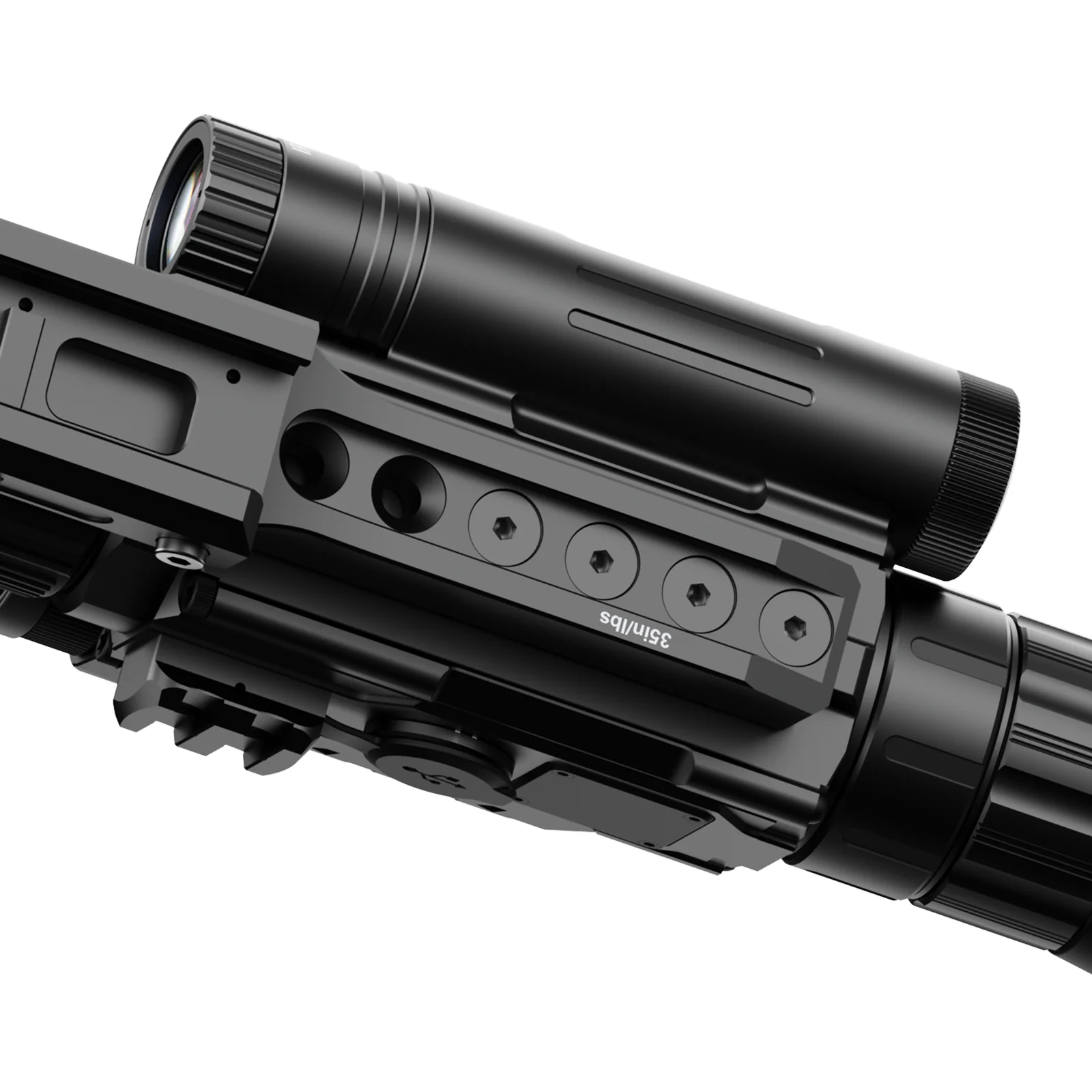 TNC335R - ThermNight Thermal & Night Vision Multispectral Scope with Laser Rangefinder and Ballistic Calculator - Image 6