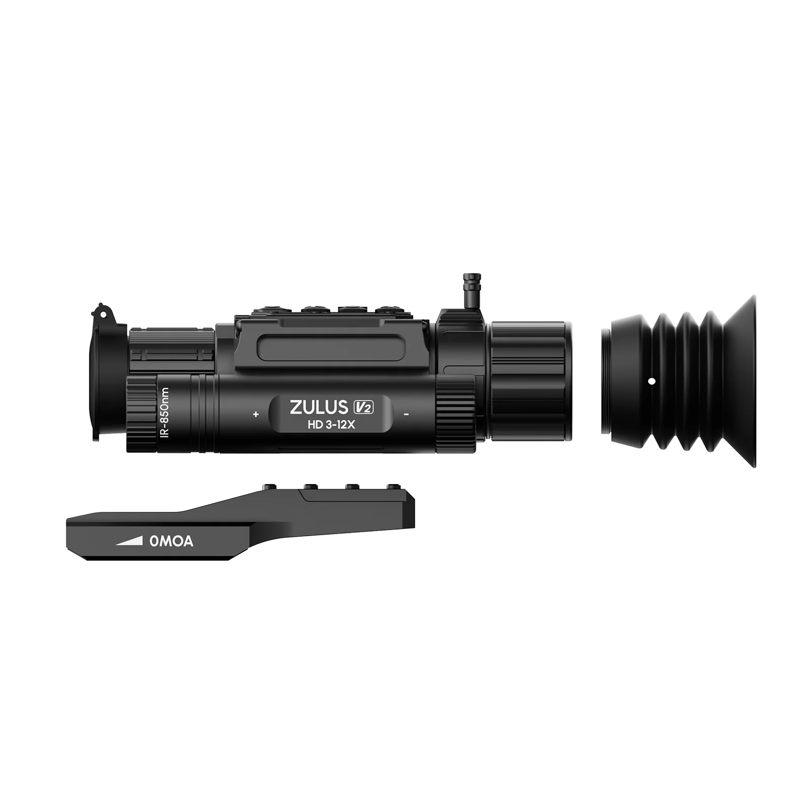 ZHD312-V2 - ZULUS HD V2 3-12X Digital Night Vision Scope - Image 7