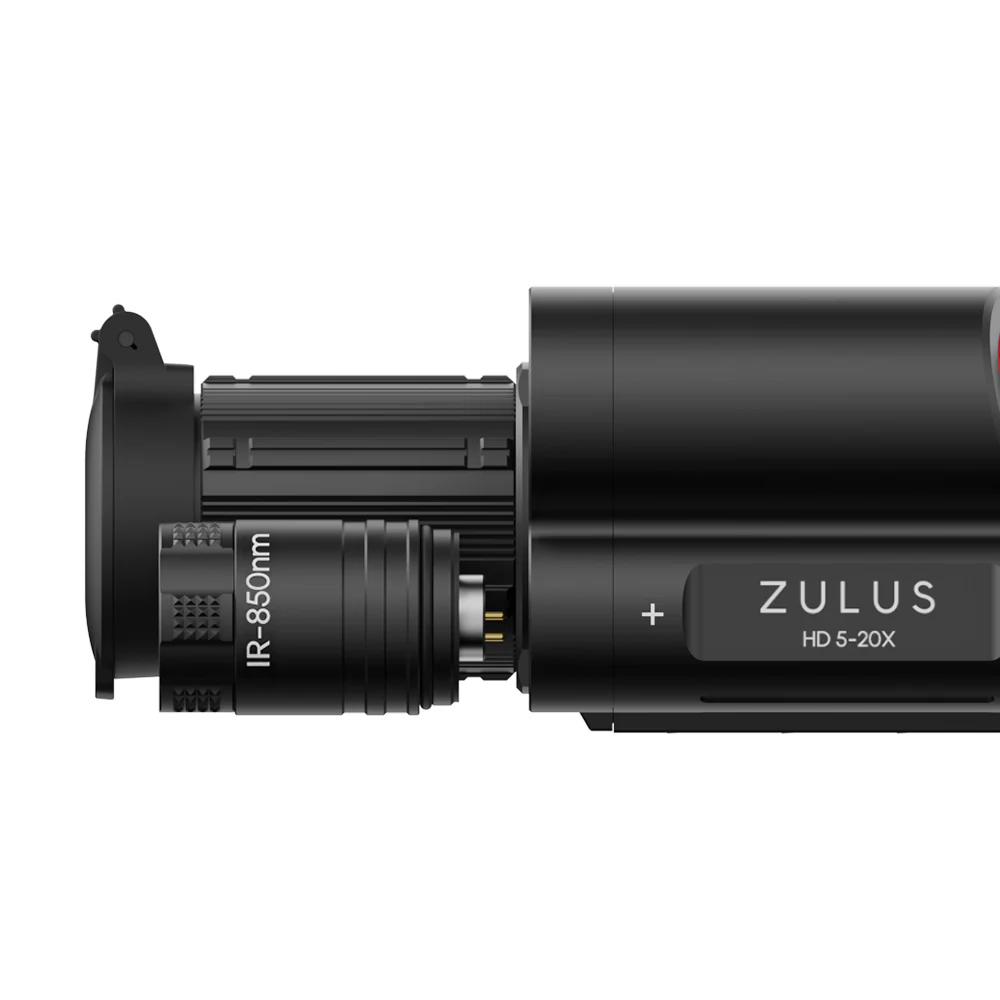 ZHD520R - ZULUS HD 5-20X Digital Night Vision Scope With Laser Rangefinder and Ballistic Calculator - Image 6